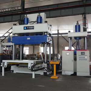 Presse hydraulique à double cylindre et quatre colonnes de 315 tonnes pour le moulage par pressage à chaud de fibres de carbone - Product Image 3