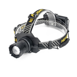 Nguồn sáng kép Đèn pha LED siêu sáng màu trắng/vàng có thể điều chỉnh chùm tia Đèn pin có thể sạc lại - Product Image 1