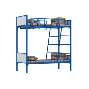 Full Metal Aluminum Adult Stainless Steel Dormitory <b>Bed</b> <b>Double</b> Steel <b>Bunk</b> <b>Bed</b> - Product Image 3