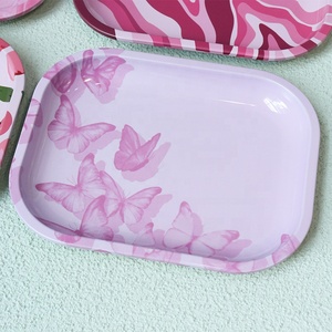 ชุดถาดกลิ้งแบบกำหนดเองพิมพ์ลายเอง-ถาดกลิ้งสำหรับกล่องของขวัญบุหรี่ไฟแช็คอื่นๆและ amoking โลหะอุปกรณ์เสริม - Product Image 2