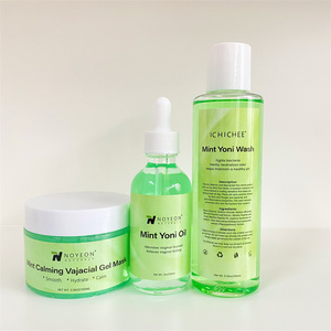Kebersihan intim mencerahkan Yoni Kit feminin bersinar cuci PH keseimbangan pribadi Label yoni feminin cuci minyak vagina grosir - Product Image 5