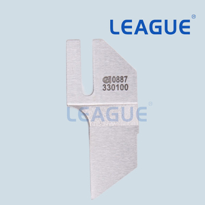 <span class=keywords><strong>0887</strong></span> 330100 Cuchilla superior de repuesto para máquina de coser industrial Durkopp 887  887-M - Product Image 3
