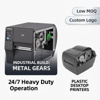 Imprimante d'étiquettes industrielle haute résolution 300 DPI, imprimante thermique à transfert durable et robuste, Aiyin, fini les codes-barres flous