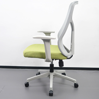 Chaise de bureau ergonomique pliable à dossier haut en maille avec support lombaire pour la maison, le bureau, la chambre et la salle de conférence