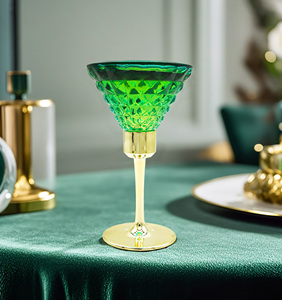 Creative Cocktail Shape 80ml Glass Perfume <b>Spray</b> with Woody Fragrance Long-lasting 8 Hours Party Edition for Women Gold Base - Product Image 6