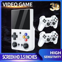 Console de Jeux Portable M21 avec Écran IPS de 3,5 Pouces, Mini Consoles de Jeux Portables, Jeux Vidéo Classiques PS-3, Nombreux Simulateurs, Joueurs de Jeux