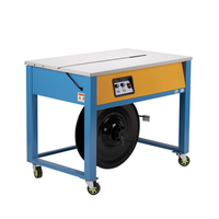 Machine de cerclage semi-automatique électrique de haute qualité pour les cartons/boîtes/bouteilles/sacs d'aliments et de boissons