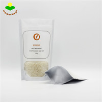Sachets personnalisés imprimés avec fenêtre, refermables par thermoscellage, en PET/VMPET/PE pour emballage alimentaire, bonbons, lait, gravure