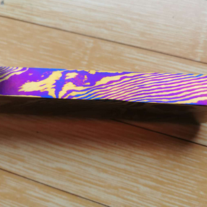 Thanh Titan Damascus Gr2 Gr5 Thanh Mokuti - Product Image 3