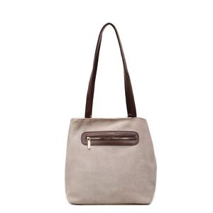 Bolso Bandolera Estilo Old Money con Cinta Estampada y Borlas, de Gran Capacidad, de Poliéster, para Dama - Product Image 2