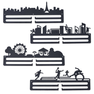 Tùy chỉnh laser cắt kim loạ<span class=keywords><strong>i</strong></span> cô ấy tin rằng cô ấy có thể vì vậy cô ấy đã làm huy chương treo giá treo tường - Product Image 2