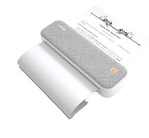 NEWYES Imprimante de poche thermique A4 Connexion sans fil portable Connexion BT Compatible avec l'impression de photos/documents par téléphone portable - Product Image 5