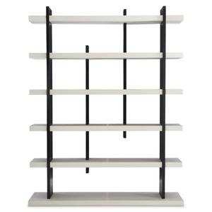 Multi Layers Nordic Home Office Display <b>Shelf</b> Agaist Wall Solid Oak Wood Rack Bookcase - Product Image 3