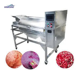 1T/H CE Approved Automatic Pomegranate Grapefruit Cactus Fruit Peeling Machine Pomegranates Deseeder Machine