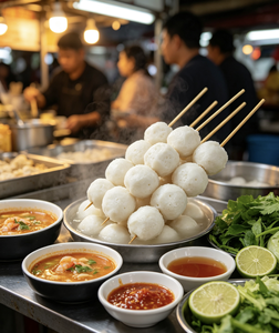 ลูกชิ้นรสต้มยำแช่แข็ง รสเผ็ดร้อนสไตล์ไทย สำหรับหม้อไฟ โอเด้ง ของว่างขายส่งในเอเชียตะวันออกเฉียงใต้ - Product Image 6