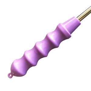 Cuillère à appât en acier inoxydable violette pour la pêche au bar en eau douce, télescopique, longue portée, pour lancer à distance - Product Image 1