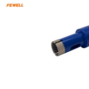 แกนเจาะ M14 arix รูปดอกไม้แบบสุญญากาศ20มม. แกนเจาะคอนกรีตหินแกรนิตหินอ่อนคอนกรีตดีไซน์ใหม่ - Product Image 5