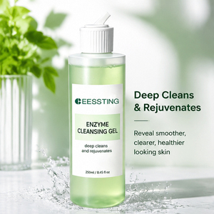 Gel Limpiador Facial de Enzimas Verdes de Alta Calidad para el Cuidado Facial, Blanqueador, Exfoliante, Limpiador Facial para Piel Grasa - Product Image 3