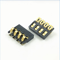 Connecteur de charge de batterie solaire 2,5 mm, fiche mâle à ressort 2, 3, 4 broches pour PCB