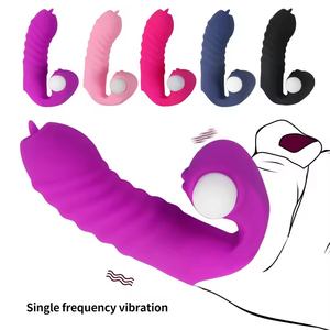 Factory Price Wholesale Tongue Licking Vibrating Finger Sleeve for Women Couples Wearable G Spot Massager Clitoral Stimulator - Product Image 5