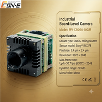 Cámara Industrial GigE de Alta Velocidad con Sensor IMX178 MV-CB060-10GM/C, Resolución Completa, 19.1 FPS, Cámara de Visión Artificial