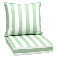 Coussin de siège d'extérieur toutes saisons en promotion, coussin lombaire doux, housse amovible, logo personnalisé, coussins de chaise de jardin