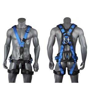 Sabuk keselamatan pengekang tubuh untuk pendakian gunung pohon Arborist pendakian Rappelling-ketahanan tinggi baja poliester d-cincin bersertifikat CE - Product Image 1