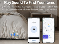 Nouveau Traceur GPS Intelligent Longue Portée 2026 Compatible iOS et Android pour Téléphones, Véhicules et Petites Clés