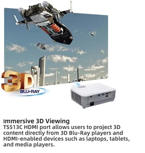 โปรเจคเตอร์วิดีโอระดับมืออาชีพ <span class=keywords><strong>ViewSonic</strong></span> PJB523W DLP 4500Ansi ลูเมนส์ 1080P WXGA โปรเจคเตอร์สำหรับธุรกิจ การศึกษา โปรเจคเตอร์ 3 มิติ - Product Image 6