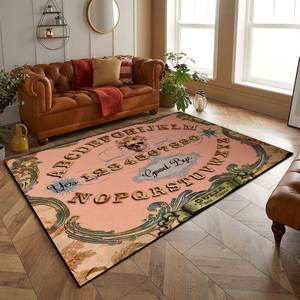 Alfombra rectangular de Wan Xinlong Ouija Board, alfombra antideslizante vintage elegante para decoración de sala de estar y dormitorio - Product Image 1
