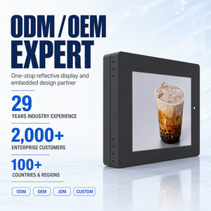 <span class=keywords><strong>Display</strong></span> Digitale ChLCD da 13,3 Pollici a Colori, Riflettente e Leggibile alla Luce Solare, con Sistema Android Linux Debian <span class=keywords><strong>Ubuntu</strong></span>, per Segnaletica Digitale Universitaria - Product Image 4