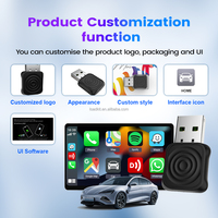 CarlinKit MINI Ultra kablosuz CarPlay Android oto Dongle WiFi USB hızlı bağlantı AI kutusu OTA yükseltme desteği araba oynamak için