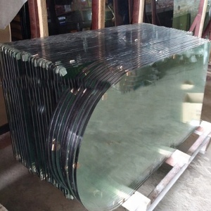 Bureau de direction moderne en gros, bureau d'ordinateur moderne en verre trempé en forme de L - Product Image 4