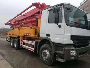 Grue montée sur camion à vente chaude en Chine, flèche hydraulique, pompe à béton <span class=keywords><strong>33</strong></span> m, camion pompe à béton SYM5210THBF 330C-10 - Product Image 3