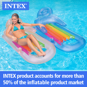 [VENTE] INTEX 58802 KING KOOL LOUNGES tapis d'air ligne flottante d'eau flotteur de <span class=keywords><strong>piscine</strong></span> accoudoir chaise longue <span class=keywords><strong>avec</strong></span> <span class=keywords><strong>piscine</strong></span> de luxe - Product Image 5