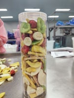 Fruits Mélangés Lyophilisés en Vrac: Fraise, Banane, Kiwi, Figue, Jujube, Pomme