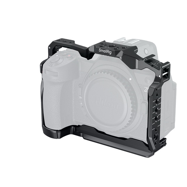 For SmallRig 4519 Z6 III Full Cage Kit for Nikon Z6 III Aluminum Alloy Cable Clamp Top Handle Anti-Twist Design