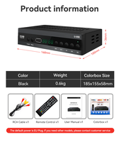 Vente Flash : Récepteur TV Numérique USB PVR HD 1080P avec Fonction EWBS pour l'Angola – Boîtier Décodeur Numérique ISDB-T pour la Transition de l'Antenne Analogique vers le Numérique