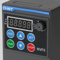 Variateur de fréquence CHINT série NVF5 2,2 kW monophasé triphasé 220 V 380 V à contrôle vectoriel