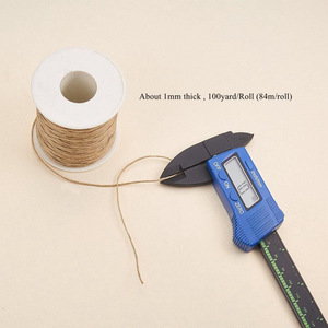 Waxed thread, leather cord, Korean waxed cord, bracelet, <b>braided</b> cord, DIY craft materials, necklace pendant cord, <b>accessories</b> - Product Image 4