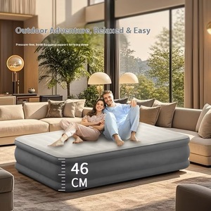 Theo đuổi hiện đại Chiều cao sáu mặt đổ xô tự động Inflatable Nệm hộ gia đình đôi đệm không khí giường ăn trưa phá vỡ có thể gập lại - Product Image 1