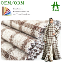 Tissu en polaire jacquard cationique 100 % polyester Mulinsen Textile, en promotion, pour vêtements