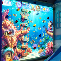 Système de mur d'escalade interactif parent-enfant avec projection pour parc d'attractions, expérience de jeu coopératif, projecteur