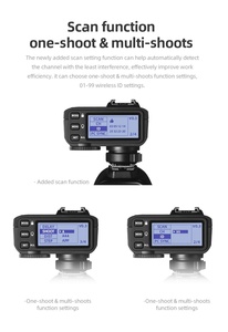 Émetteur <span class=keywords><strong>Godox</strong></span> <span class=keywords><strong>X2T</strong></span>-S <span class=keywords><strong>X2T</strong></span>-C X2 pour flash Nikon, contrôleur de déclenchement sans fil TTL pour la photographie - Product Image 4