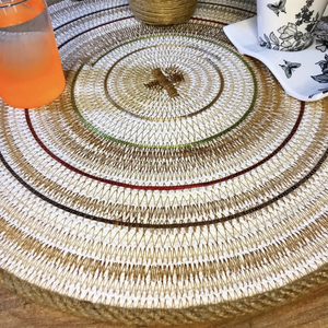 高品质家居手工制作风格厨房客厅脚布棉绳地垫入口绳地毯 - Product Image 2