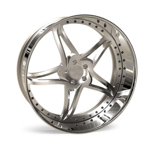 Nouvelles jantes en alliage d'aluminium forgé à rayons multiples et à déport profond, couleur argent, 22-26 pouces, pour les modèles <span class=keywords><strong>Fiat</strong></span> <span class=keywords><strong>500</strong></span> et Alfa Romeo Giulia - Product Image 4