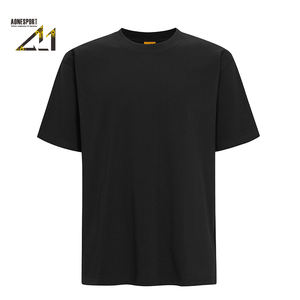 Camiseta de Punto Personalizada de 350g, 100% Algodón, Corte Regular para Hombre, Suave y Transpirable, Cuello Redondo, Manga Corta, con Logotipo de Marca Estampado - Product Image 2