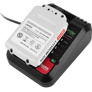 ブラックデッカーポーターケーブル用交換用バッテリー充電器12v20vスタンレーパワートゥーラリチウムイオンバッテリー - Product Image 1