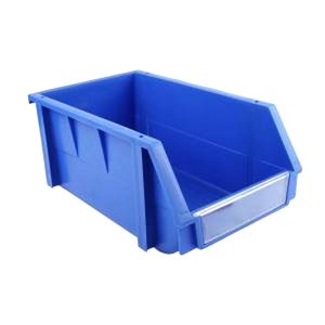 Warehouse Tool Picking Square Stackable Stacking Hanging <b>Plastic</b> Industrial Storage Bin <b>Box</b> for Small Parts Screws - Product Image 1