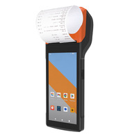 Impresora de recibos de pantalla de 5,5 pulgadas Terminal Pos de mano Lector de código Qr Android sin lector RFID NFC R330